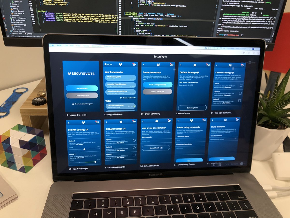 Secure_Vote's tweet photo. Here's an update for those of you who are holding out for the #SecureVote #App. https://t.co/i0nDACPFBx
