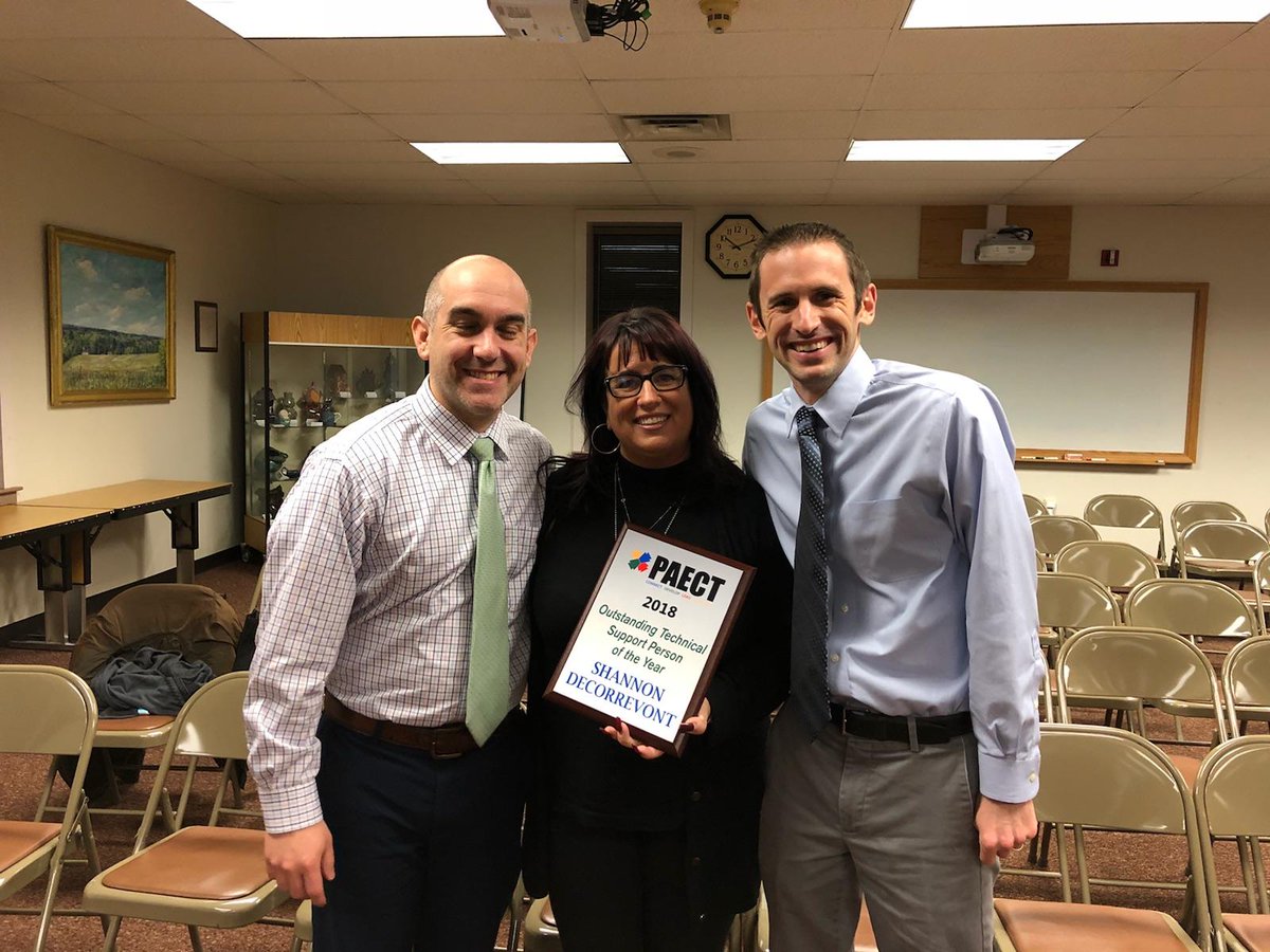 laurel_podraza's tweet image. Congratulations @ShannonD0206 !! PAECT Outstanding Technical Support Person of the Year! We are lucky to have you! @CBSDTechSupport #cbsdtech #cbsdproud