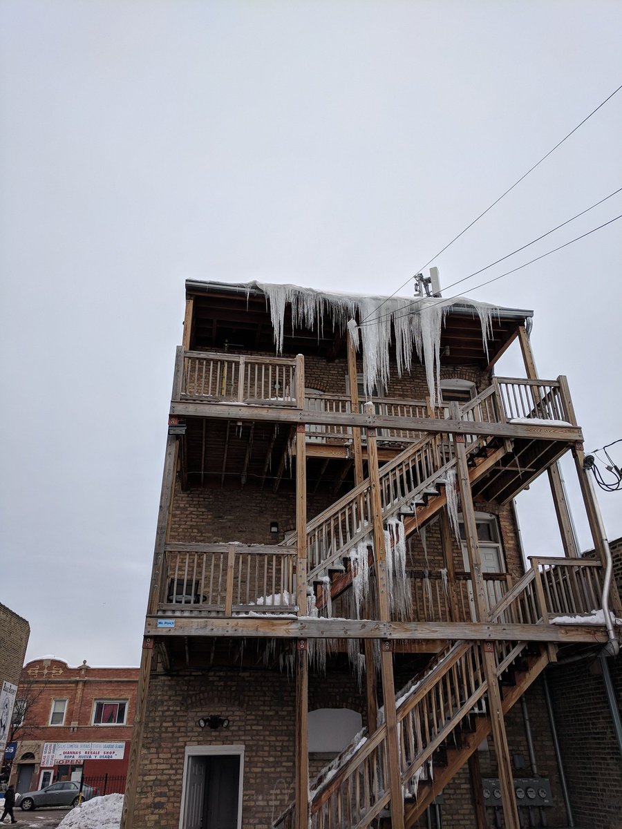 From a couple weeks ago, a picture to reinforce the value of gutter coils!