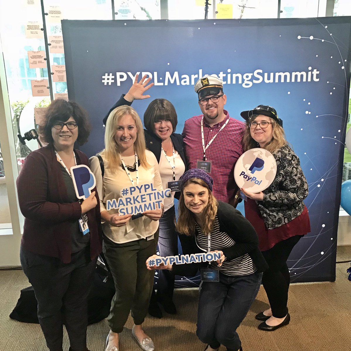 Big day at the #PYPLMarketingSummit 
Great to see the team together!