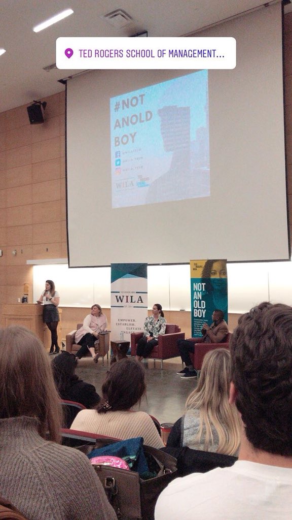 meganabrams_'s tweet photo. Awesome experience at #wila listening to Masai Ujiri and Teresa Resch speak! #notanoldboy https://t.co/61ryluD0sp
