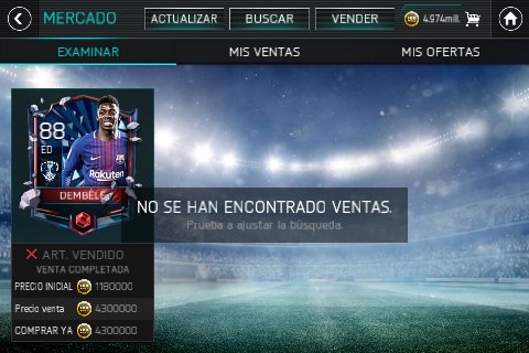 nelsonsuarez116's tweet photo. @stopde_official me puede ayudar no me aparece Dembele en el mercado solo sale uno pero lo compran muy rápido https://t.co/PWk5O6UFDB