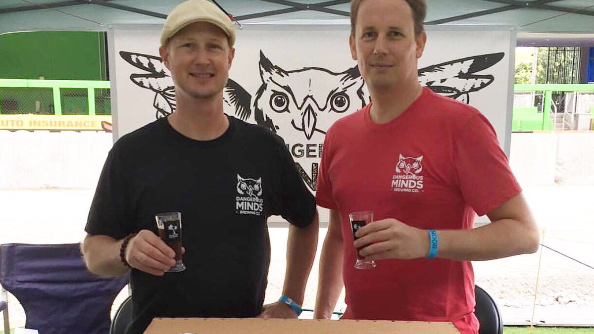 KushWynwood's tweet photo. Catch the cool dudes from @dangerousmindsbrewing at Kush tomorrow starting at 7pm!🎉🍻 They’re bringing some awesome #craftbeer to give out, and dropping some knowledge about #brewing so don’t miss out! #supportlocal #drinklocal #beerculture https://t.co/5n0o7imhuw