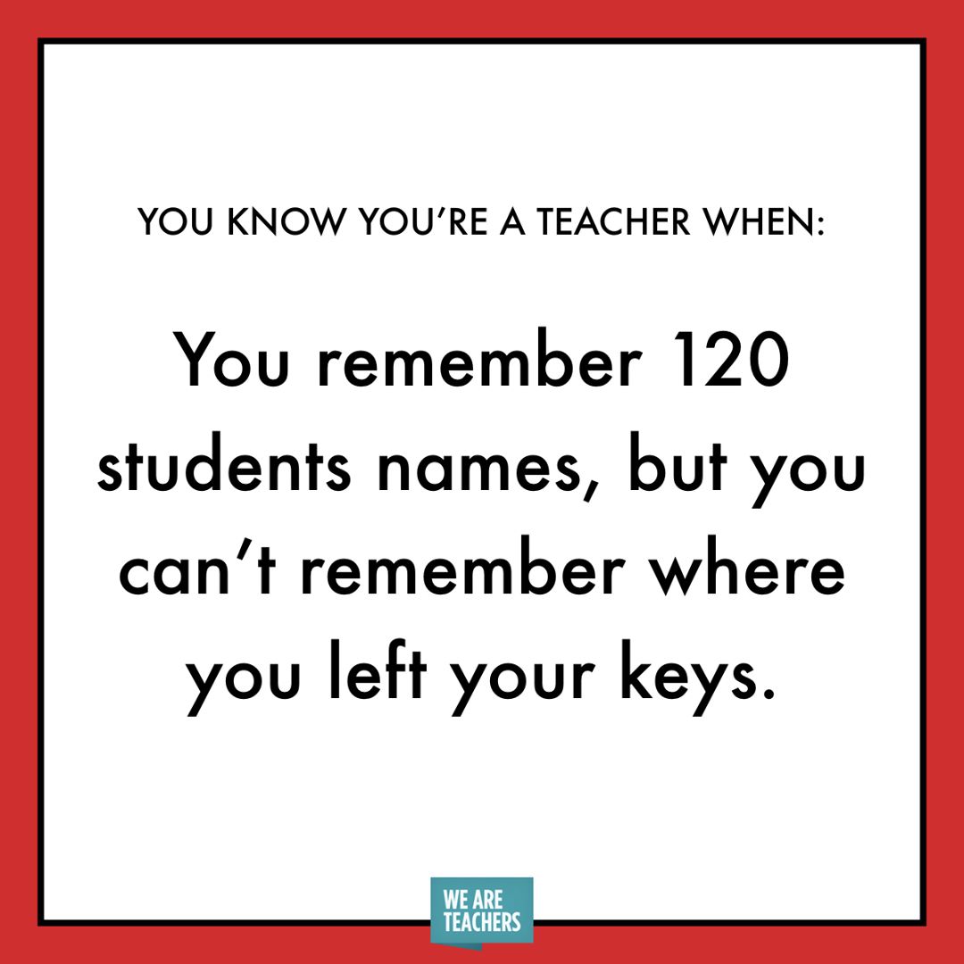WeAreTeachers's tweet photo. Truth. #teacherproblems #teacherlife https://t.co/aDLWuGzAxY