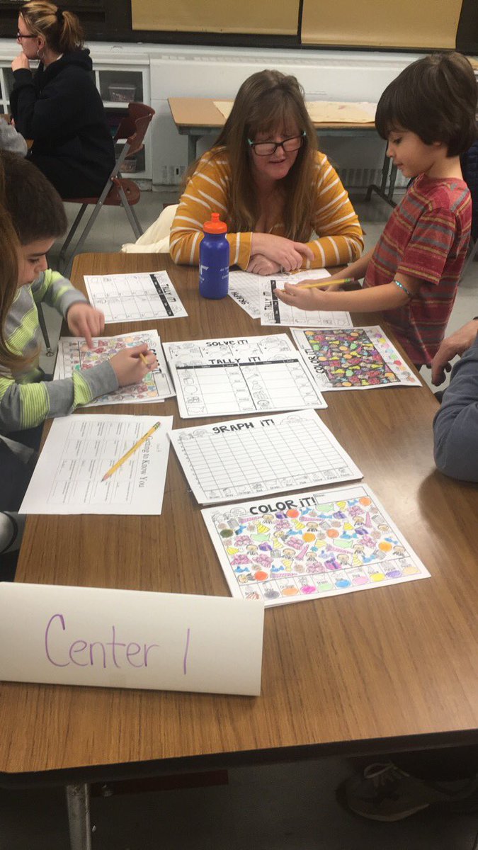 MissQuaglia's tweet image. First night of Family Math for 1st and 2nd graders was a success 👍🏼 Dr. Seuss themed math centers took place to help celebrate #ReadAcrossAmericaWeek  Students had a blast! Looking forward to next week #familymath #HazletProud