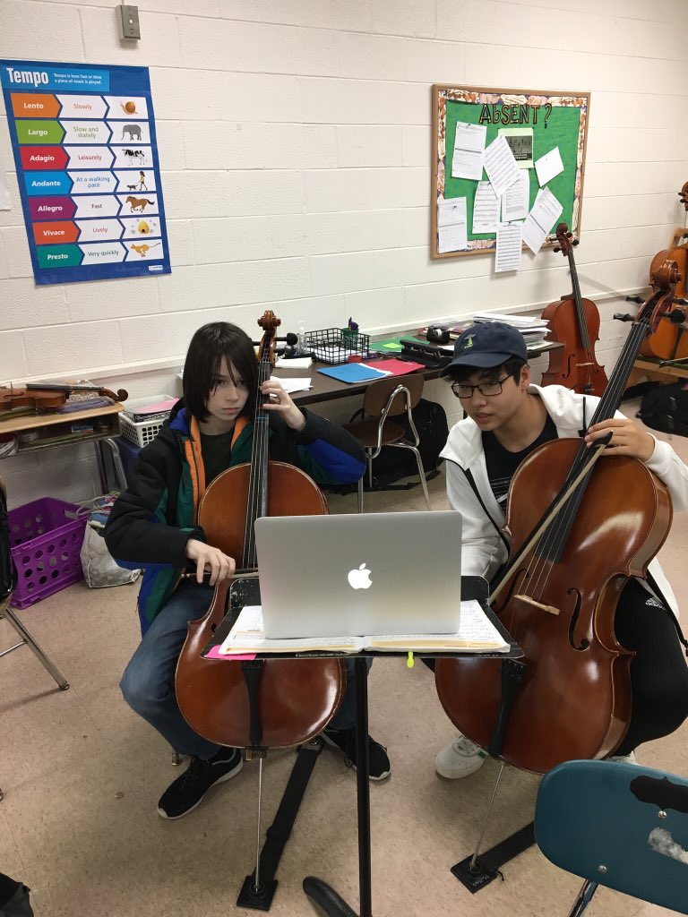 stringsphillips's tweet photo. Tuesday @stringsphillips and another day of amazing connections through our East Musical Mentors @PMSFalcons #chccsarts https://t.co/OIBTFKnDb9
