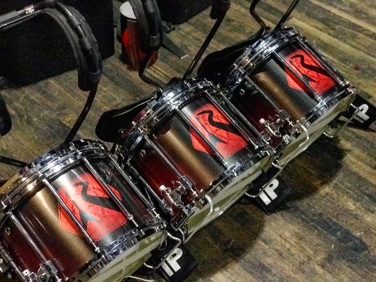 Check out our brand new drum slips from <a href="/ON2Percussion/">ON2 Percussion</a>
We love our new slips and can’t wait to put these bad boys on stage!
#drumslips #rocknroll #RR2D #RR2Dtour2018 #innovativepercussion #pearldrums #drums #evansdrumheads