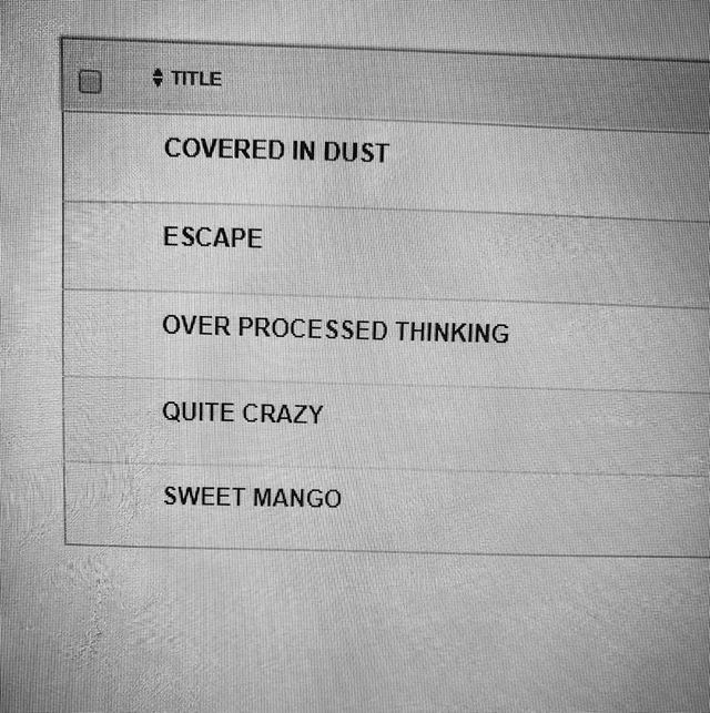 HIT3C's tweet photo. Official tracklist for my upcoming EP. Stay tuned for tomorrow when I release the artwork, title and release date!! #music #audio #engineer #musicproducer #hit3c #tampa #florida #fortsmith #arkansas #tracklist #new https://t.co/fIWryMX12P https://t.co/9GB66V3D5n