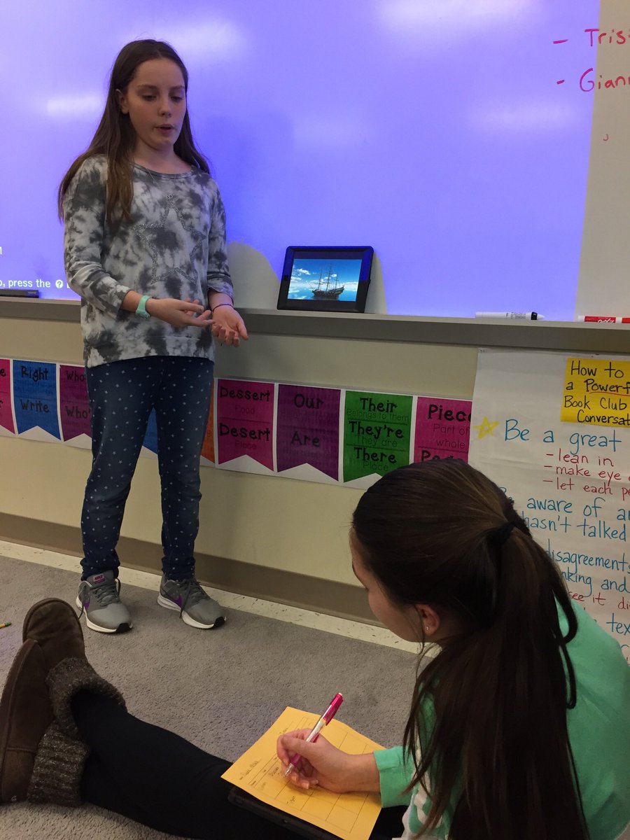 JessicaLineman1's tweet photo. Students had fun planning, writing and presenting their TED Talks today. #WeLoveEastVincent https://t.co/tglw6oyanF