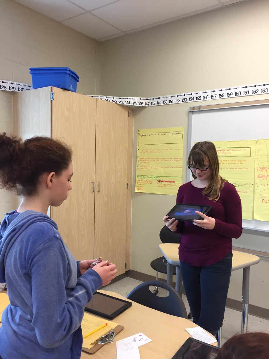 JessicaLineman1's tweet photo. Students had fun planning, writing and presenting their TED Talks today. #WeLoveEastVincent https://t.co/tglw6oyanF