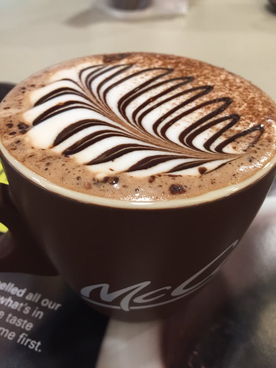 Though the #barista in Google’s #Singapore office remains on top of my list for the best coffee in the world, this #Mocha at (*shockingly*) <a href="/McCafe/">McCafé</a> comes a close second! Who knew <a href="/McDonalds/">McDonald's</a> could do such insanely good #coffee!!?