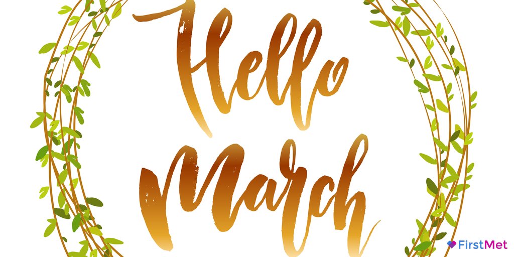 firstmet's tweet photo. Hello #March Bring us #spring! https://t.co/B7CpGNEVwa