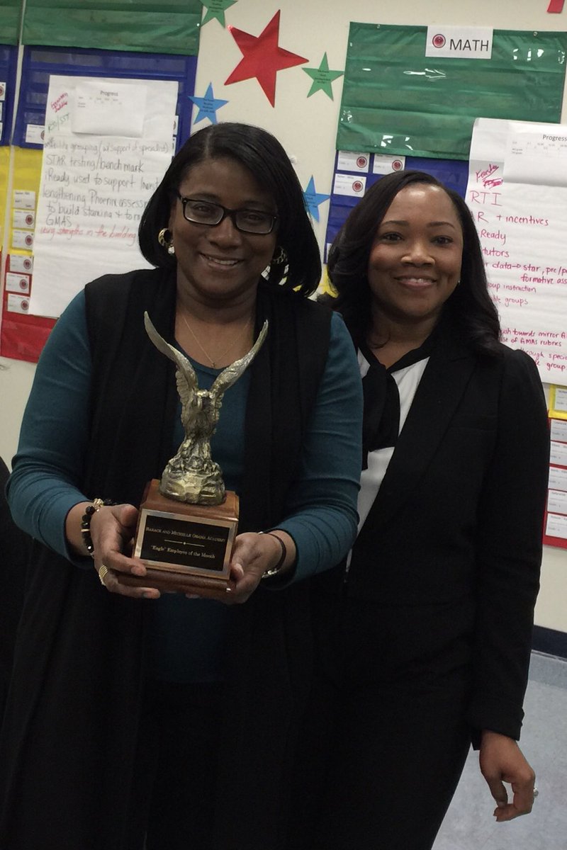 Robinviews's tweet photo. Congrats to the first face and voice of @apsBAMOAcademy Mrs. Walker! She sets the bar for how our customers should feel when they visit or call our school! @DrEmilyAMassey @apsupdate Our February Eagle of the Month! #itmatters#schoolculturestartsinthemainoffice https://t.co/lIjZAqFj3f