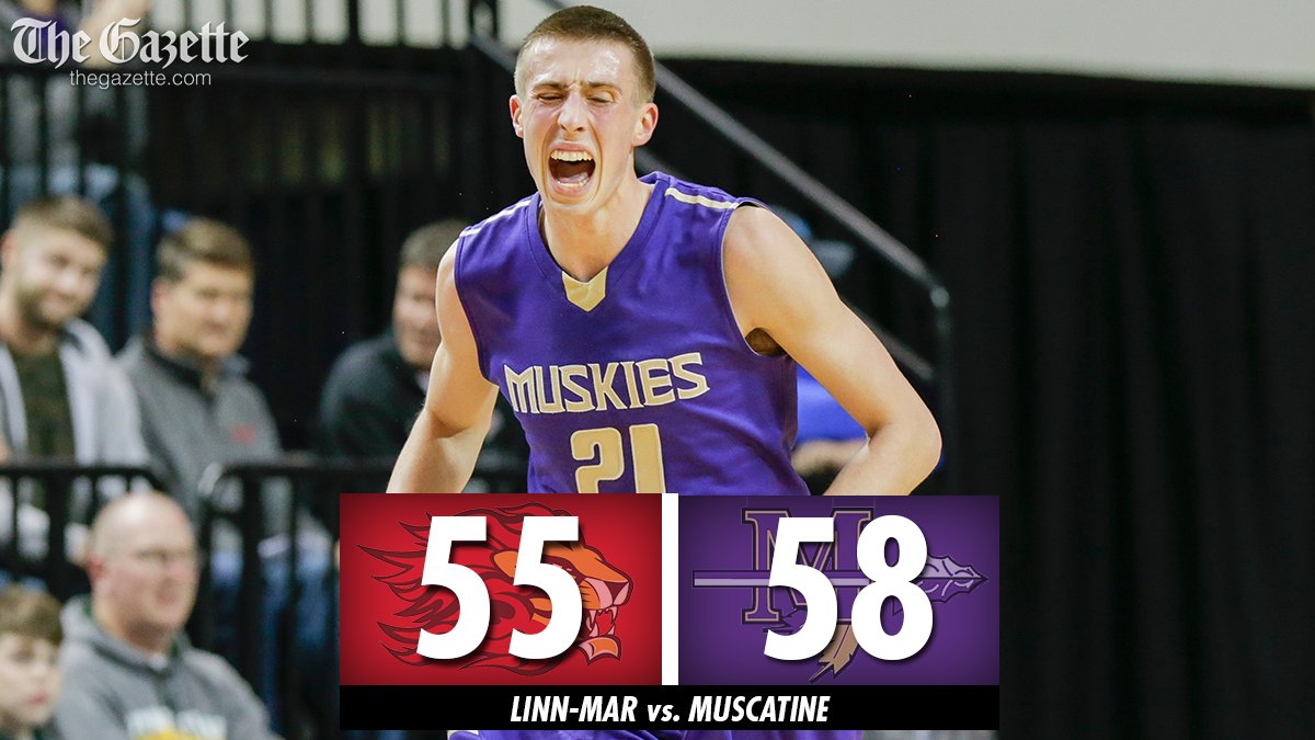 Joe Wieskamp and Muscatine are state bound. #iahsbkb