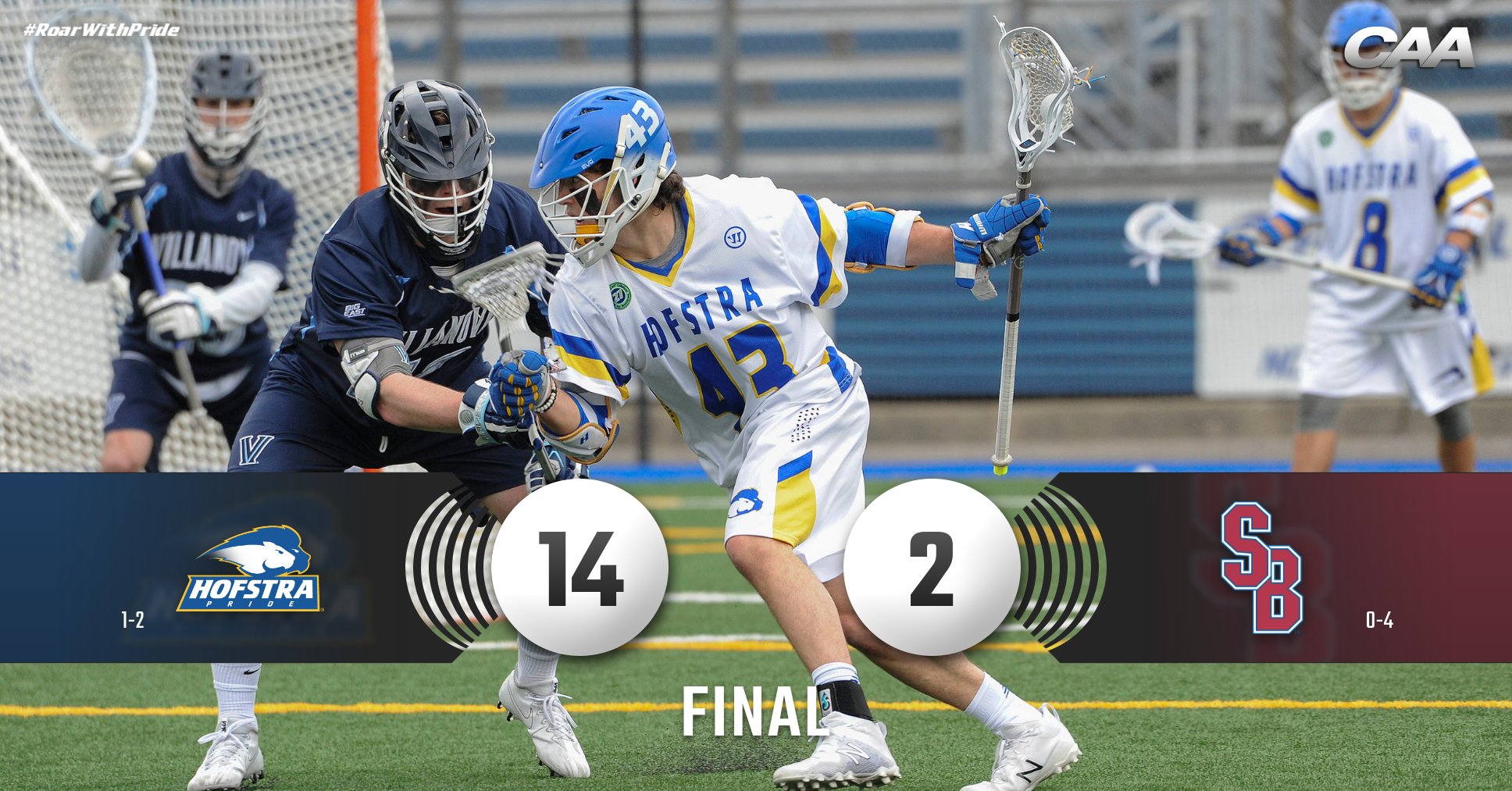 Hofstra Lacrosse on Twitter "MLAX Hofstra WINS! Pride defeat Stony