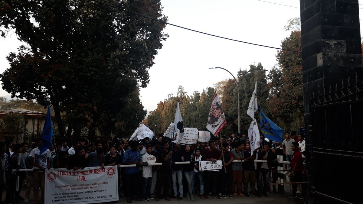 Kutge991's tweet photo. A struggle for bringing a #regulardirector
#NorthEasternRegionalInstituteof ScienceandTechnology.
#Nowornever
#4Yearswithoutit
#saveNERIST
@KirenRijiju @MHRD @PrakashJavdekar
@ninong_erring
@PMOIndia https://t.co/OVZlHdh9QX