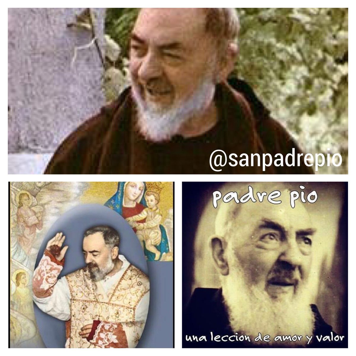 sanpadrepio's tweet photo. Siempre tenlo presente, cuanto más dura es la prueba mayor será la bendición .
San Padre Pio https://t.co/ODxawYS1Ex