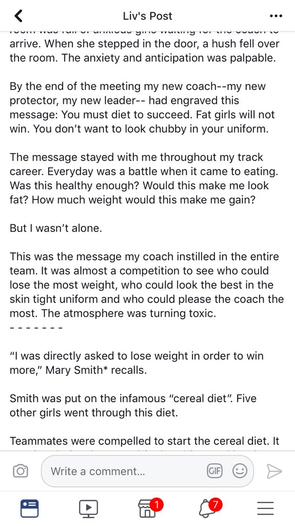 mariaross1221's tweet image. In honor of #NEDAwarenessWeek here is one of the most touching articles I have ever read. Credit to the author: @Meggo1621.