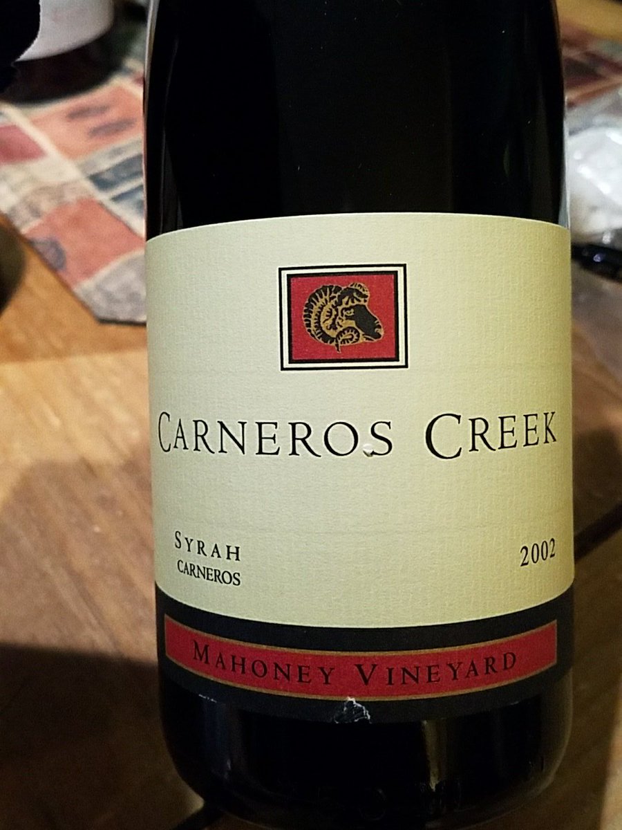 drususclaudius's tweet photo. I even came across some of these at 15 yrs, now usually bottled as @MahoneyVineyard https://t.co/eD3pcG8C5V