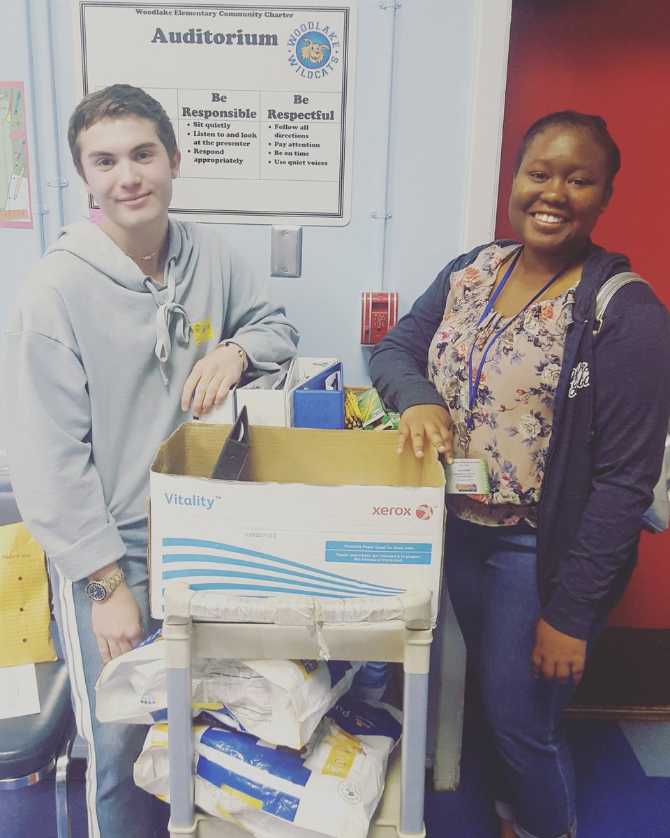 Wavedebate's tweet photo. These two incredible members of #wavesdebate came in on their Spring Break to teach our elementary school enrichment program! Thanks so much, Taya & Tiger! #service #purpose #leadership #letsargueelementary #debatefam https://t.co/yhkIYEXC4I