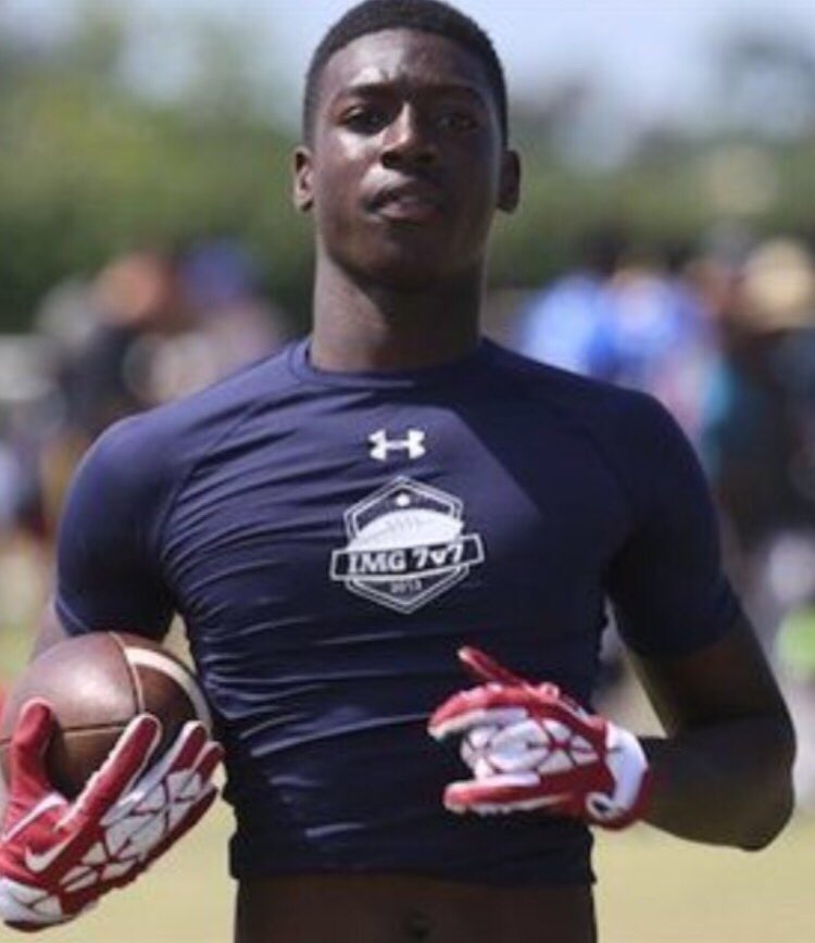 CoachYeah's tweet photo. After three years he’s ready to dominate the combine. @CalvinRidley1 
#CochStrong https://t.co/9CENNx8JQN