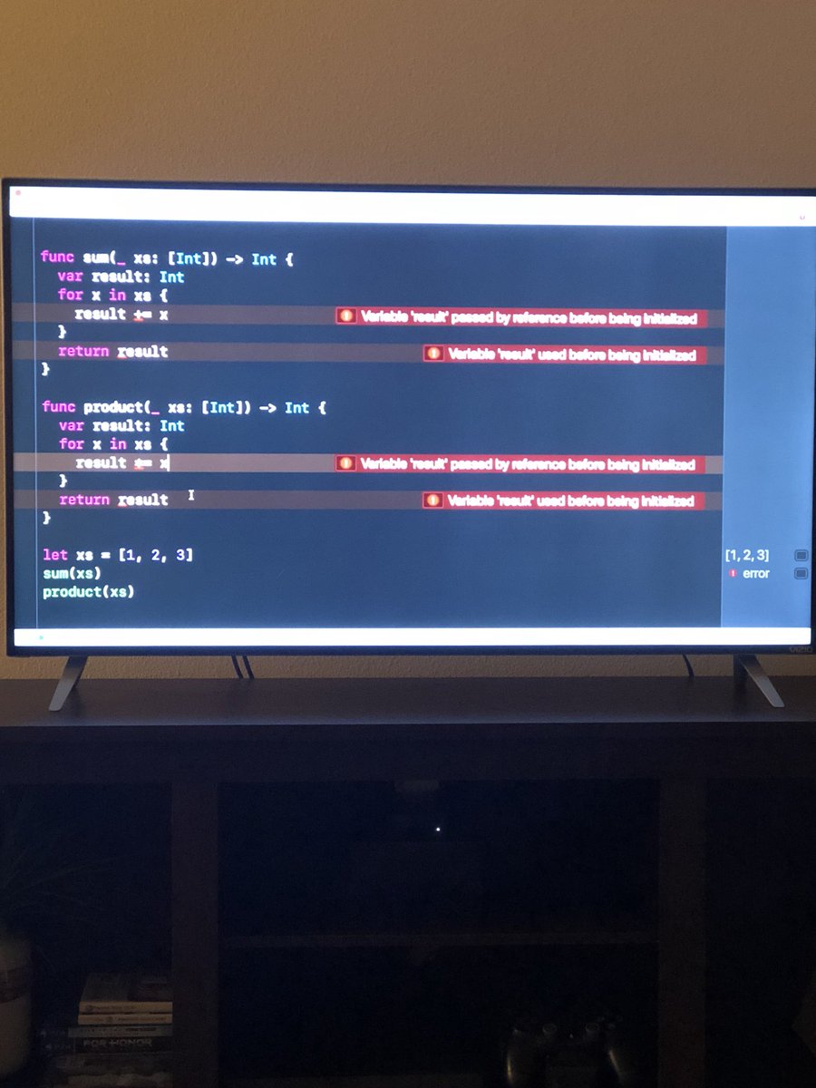 RoshanNindrai's tweet image. When “algebraic datatypes” episode gave away the topic for next episode @pointfreeco #reduce #HigherOrderFunctions