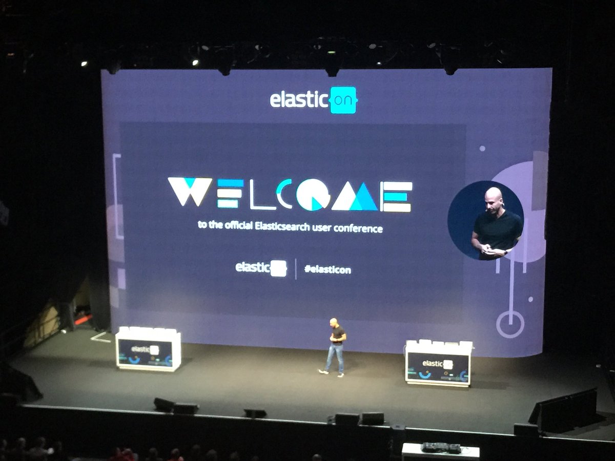 yoavderazon's tweet photo. At #Elasticon 2018. 10 amazing demos of a versatile stack #elasticsearch https://t.co/TTcjpr3vq5