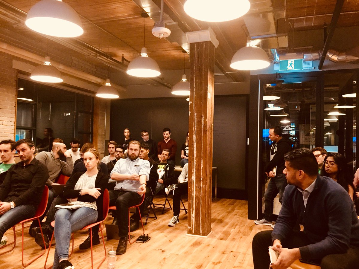 SunilSharmaCo's tweet photo. KPIs are improving. Class energy is high. 50 days to go @techstars Toronto @TariqHaddadin https://t.co/4hgMKAK95I