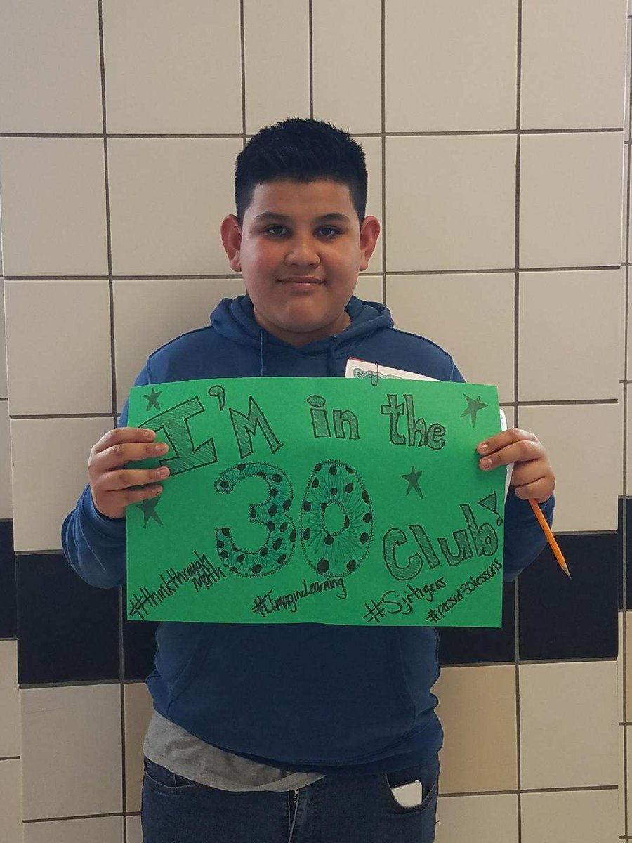 sjitigers's tweet photo. These students have passed 30 or more lesson on TTM. And are now part of the TTM 30 club
#thinkthroughmath
#imaginelearning
#PISD_intmath https://t.co/bJFKoCdL73