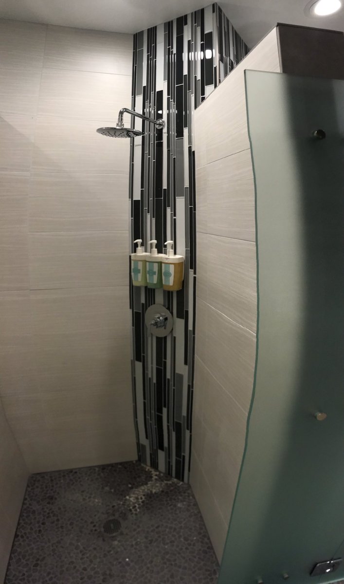 MattGugs's tweet photo. Showers @ClubSportPls will open tomorrow, probably late morning. Hoping you all enjoy. #building2018 https://t.co/v2uXzRzanb