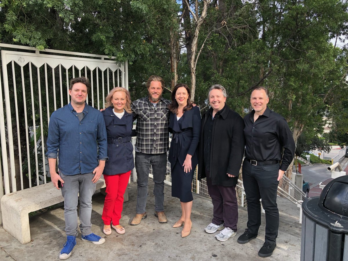 Me in LA today with Queensland Premier @AnnastaciaMP and our lead actor Travis Fimmel (VIKINGS) to announce our $18m movie DANGER CLOSE directed by <a href="/krivstenders/">Kriv Stenders</a> based on the true story of the Battle of Long Tan is being filmed in Queensland starting April 2018. <a href="/Screen_QLD/">Screen Queensland</a>