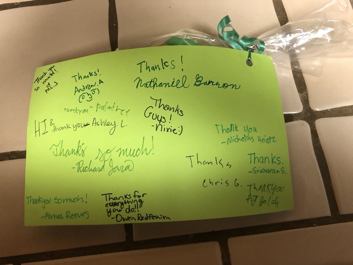 plusultrapotat's tweet photo. My note made my day! These kids are the best! So excited to go rep Cato Masterminds this weekend!! #catocavs #teambcsd #catomasterminds #statevex @CatoMasterminds  @brookestrizic @Ninamalaniz @BakCitySchools https://t.co/wi5nfRVJCy