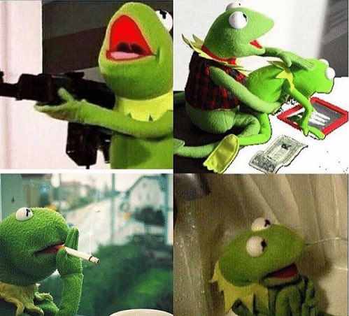 nauviu's tweet photo. Kermit vive bien.
Kermit tiene sus buenos y malos momentos, pero vive bien, ya que sus fans no le dicen “SUBE VÍDEO” cada vez que tuitea algo o publica foto en insta...💔
Kermit está trabajando en algo grande en todo este tiempo, y yo también.
Así que tratadme como a él ❤️❤️ https://t.co/qSIHhTbLt5