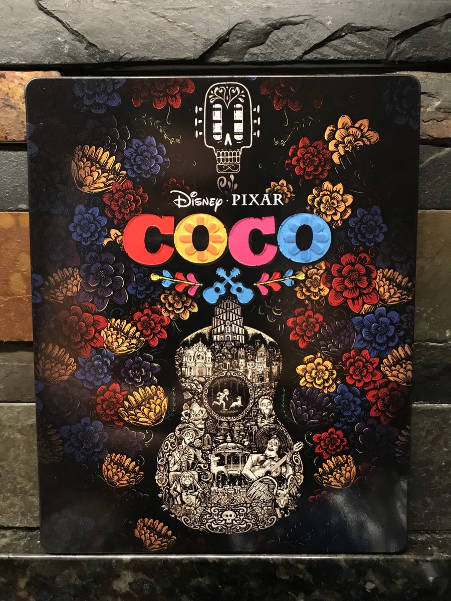 Honored to have my artwork on the cover of Pixar’s Coco blu-ray out now, exclusive edition to BestBuy! #disney #pixar #PixarCoco #coco
