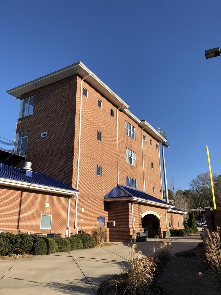 NPCoachZim's tweet photo. Great visit with the Catawba Football staff. Awesome day 2 on the road #WhyNP #220CollegeClients #UnderclassmanReport https://t.co/WBlYhdw0xz