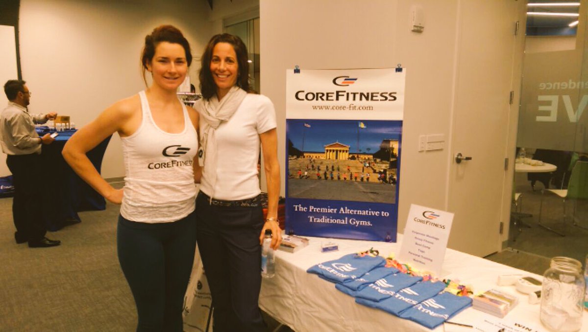 CoreFitnessPHL's tweet photo. Thanks for having us @ProspanicaPHL Power Industry event! @drinklluvia @IBXRun10 such a great night! 🙌 #corefitnessphilly #DO72 https://t.co/zXQkVFFd38