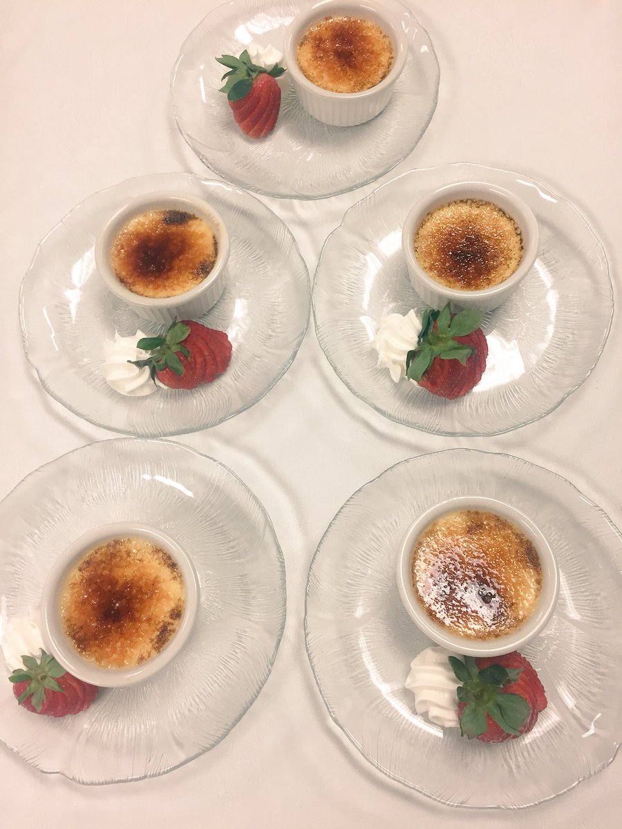 timmerkel3's tweet photo. Fall 2017 CSS winners dined tonight on lobster tails and steak with creme brûlée for dessert. https://t.co/sxg4pqnpS4