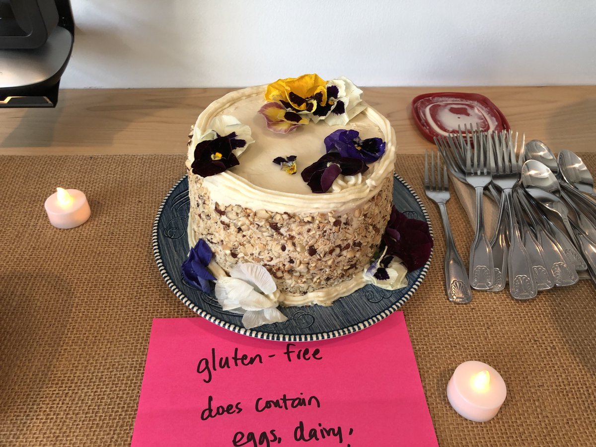 meowr's tweet photo. When designers do a potluck, it gets fancy @SlackHQ https://t.co/KwCLYoI7mW