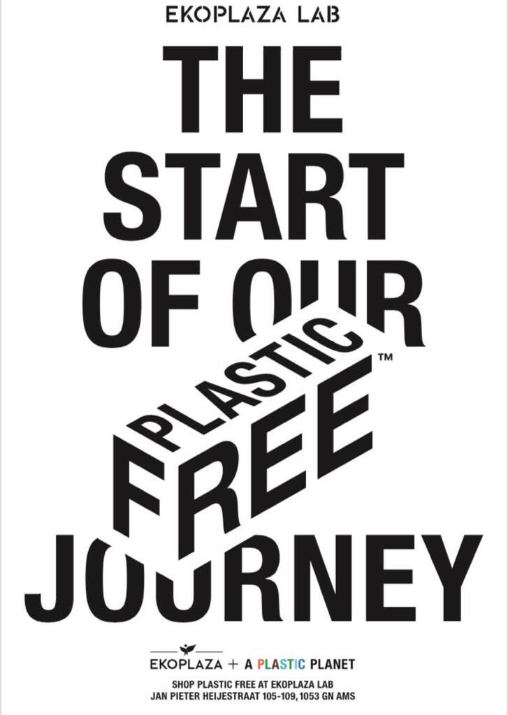 Ekoplaza's tweet image. De állereerste #plasticvrije pop-up store maakt zijn debuut in Amsterdam! Dacht jij dat we niet zonder plastic kunnen bij voedsel- en drankproducten? Het #Ekoplazalab bewijst het tegendeel! Je vindt maar liefst 680 plasticvrije bio producten in onze store.