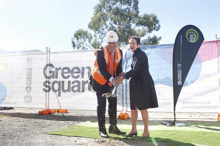 GrimshawArch's tweet photo. We were thrilled today to be in Green Square with our collaborators Andrew Burges Architects &amp; @tcl_studio – to witness a special Smoking Ceremony &amp; sod-turning for the Gunyama Park Aquatic &amp; Recreation Centre. The ground is now ready for construction to begin! https://t.co/M7K2o8Wzvc