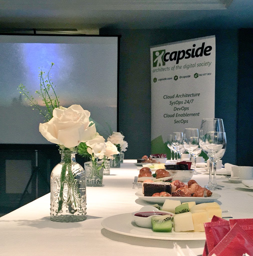 capside's tweet photo. ¡Buenos días!
Todo listo para el #capsideBreakfast de hoy en Madrid. 🥐☕️
¡Os esperamos! https://t.co/WcOOBPqbQU