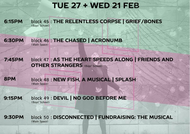 smockalley's tweet image. No business like snow business, right guys? @MaylinPro @StokeImprov @jackmullarkey3 @sarahfinlay82 @NessaMatthews @tartarustheatre @PolliwogTheatre @Cearuil @AliHardiman1 @MadiOCarroll @g2daquizel @FancyVegasPro 
Today's line-up: smockalley.com/whats-on/ #SceneandHeard #SmockAlley