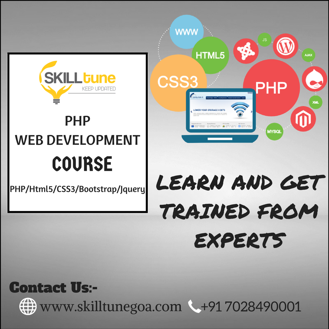 skilltunegoa's tweet photo. “The beautiful thing about learning is that nobody can take it away from you.” ― B.B. King 

#skilltune #php #phptraining #html #css3 #javascript #learning #education #digitalmarketing #webdesigncourse #empowerindia

 For more details visit us at https://t.co/orRo29G7wO https://t.co/w3IhioyCPv