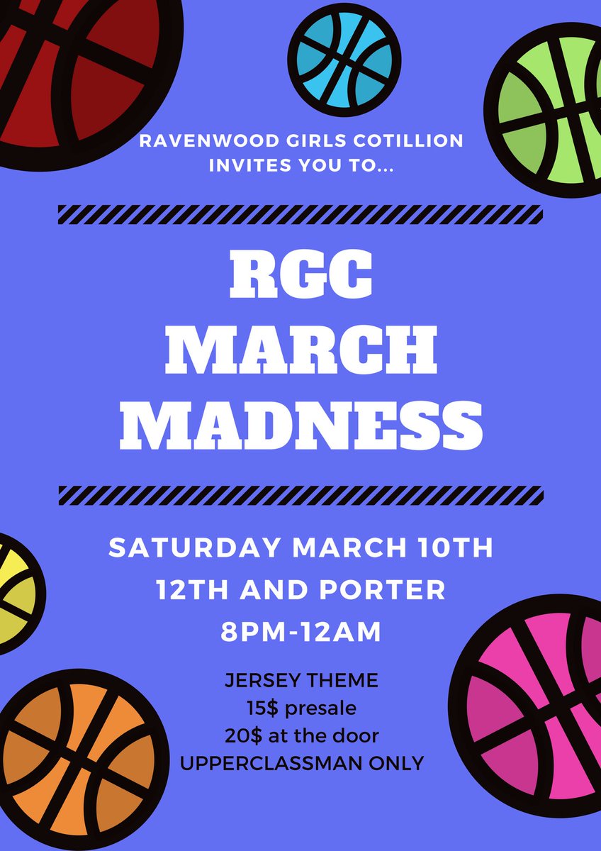 rgc_2020's tweet photo. Buy tickets from an officer starting tomorrow🏀💜 https://t.co/2ZxtcuAUHI