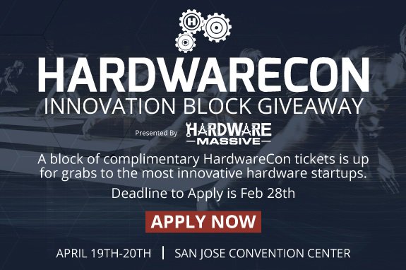 BerkeleySG's tweet photo. #HardwareCon INNOVATION BLOCK GIVEAWAY! We're looking for innovative #hardware companies to be a guest at the leading conference for the hardware ecosystem - #HardwareCon! Qualified  startups can apply to Get Deals Done at no cost!  https://t.co/iUZrhnGcWo
#HC18 @hardwaremassive https://t.co/ikSKt1XnlI