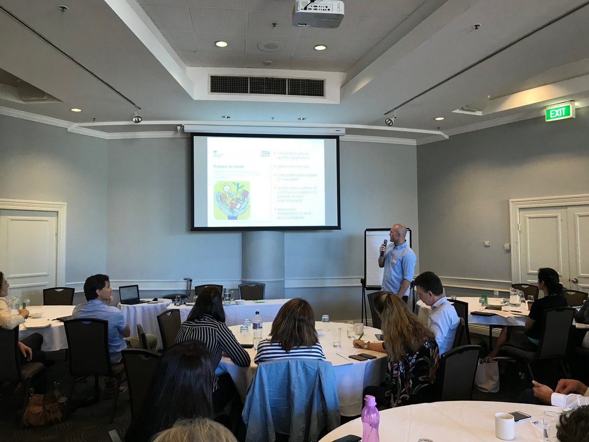 orygen_aus's tweet photo. "Asking for more and more data does not engage service providers. We need to consider what’s the point of the data? How do we use it?" Craig Hamilton from Orygen's National Programs team dives into evaluating models of care at our #primaryhealthnetwork forum #youthmh https://t.co/pObzhVUlfa