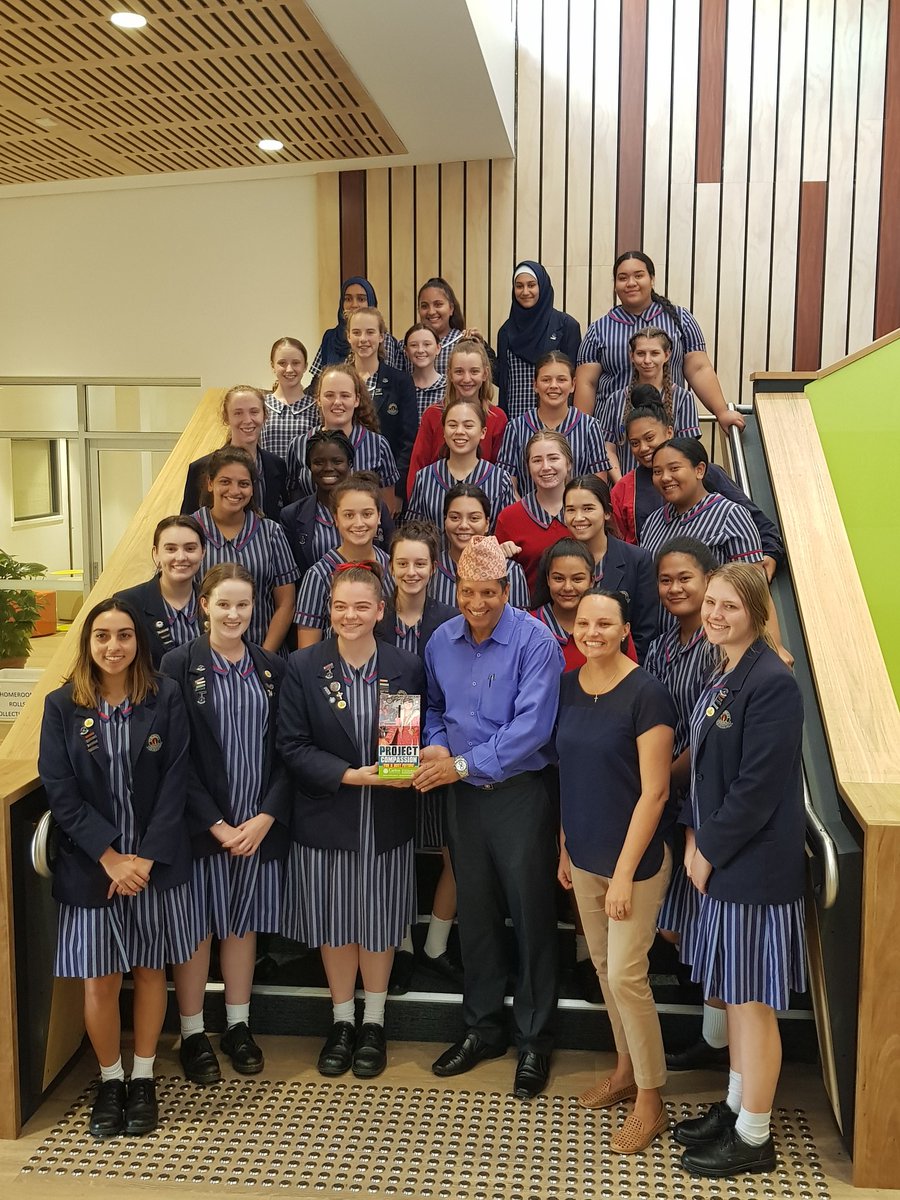 msboula88's tweet photo. Our @SPC_StPats #socialjustice team listened to a guest speaker today from @CaritasAust for awesome #projectcompassion #inspiration https://t.co/MEf4vL5C5W