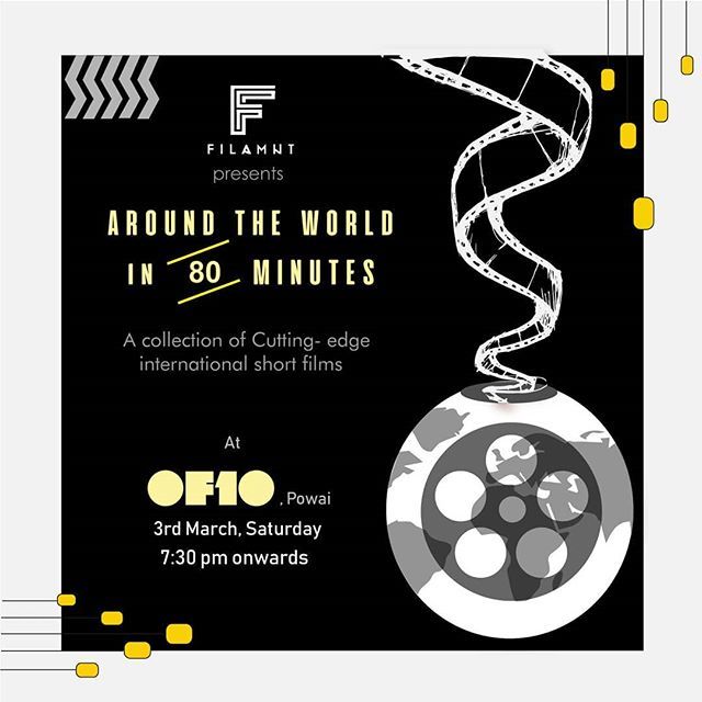 jaydeokolekar's tweet photo. "Every short film story is golden opportunity to showcase creativity" 
International short film screening in collab with @indiefilamnt 
#of10 #of10events #powai #mumbai #international #shortfilm #screening #creativity #visualisation #imagination #animation #filmmaker #mockum… https://t.co/scaqi3etm3