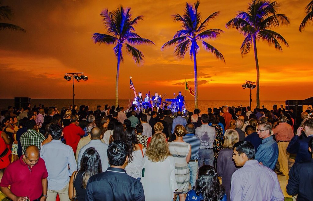 GalleFace_Hotel's tweet photo. A look back at an evening of Jazz held at the Chequerboard by the American Embassy in celebration of 70 years of U.S – Sri Lankan partnership. A special thank you to Wycliffe Gordon for being the newest signee on our very own big book!
#USASL70 #GalleFaceHotel #Colombo https://t.co/dt28POVJU0