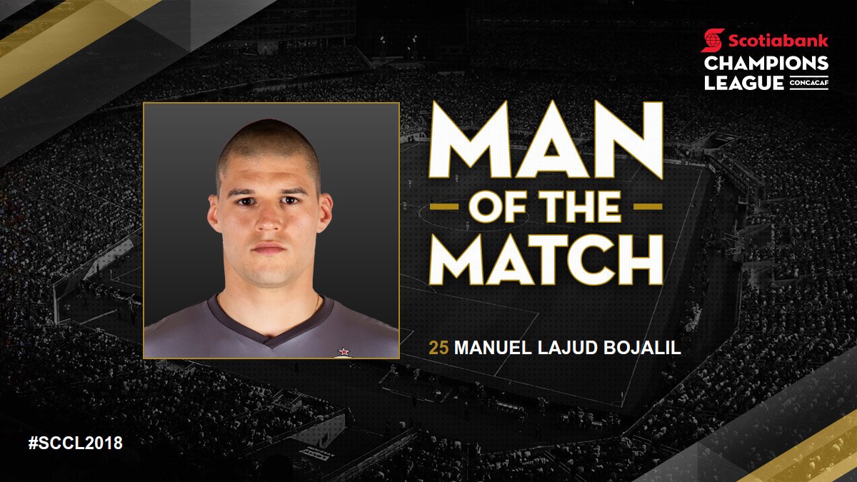 Concacaf's tweet photo. Congratulations to @Xolos' Manuel Lajud, #SCCL2018 Man of the Match for @Xolos v @MOTAGUAcom!  #MOMSCCL https://t.co/UoujY8VeJU
